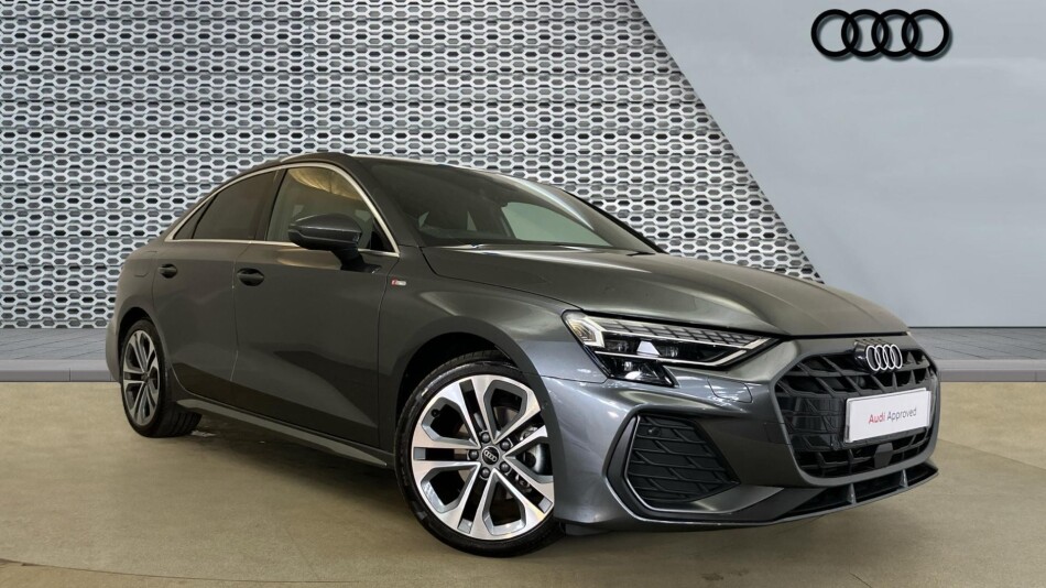 Audi A3 30 TFSI S Line 4dr S Tronic Petrol Saloon